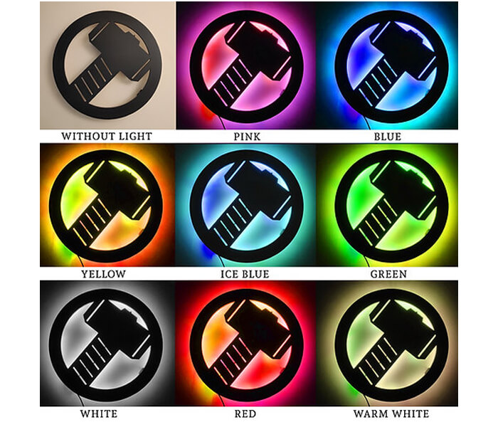 Customized Thor Wall Hanging Led Frame