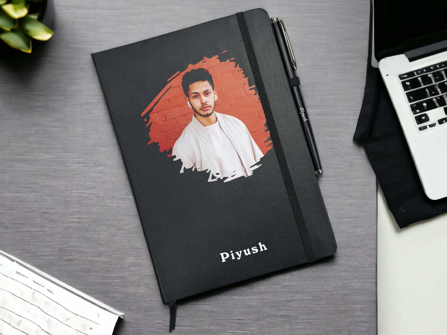 Photo Diary with Name & Pen – Premium Corporate Gift