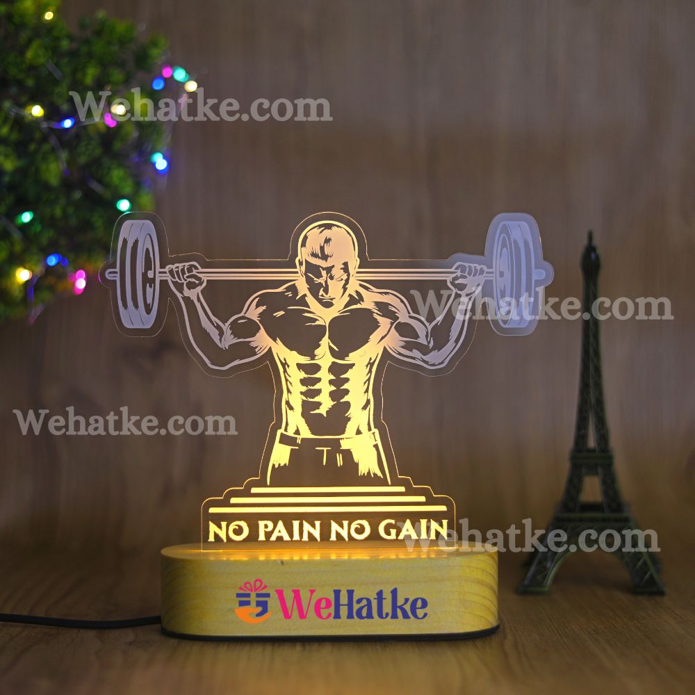 3D Customized lamp For Gym Guy's