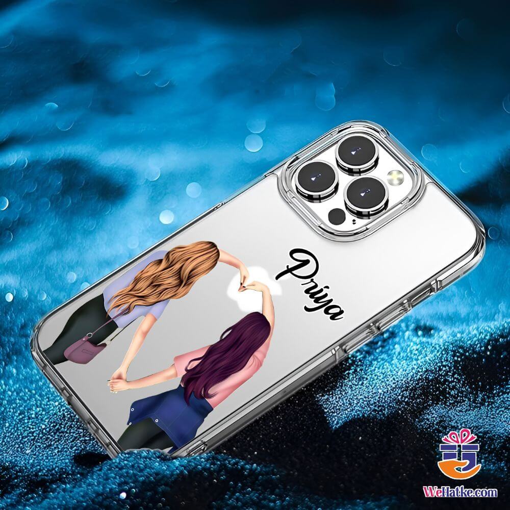 Customized Back Case For Girl Bestie / Best Friend
