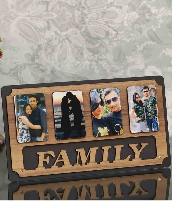 Customized Family collage Table Top frame with Photos