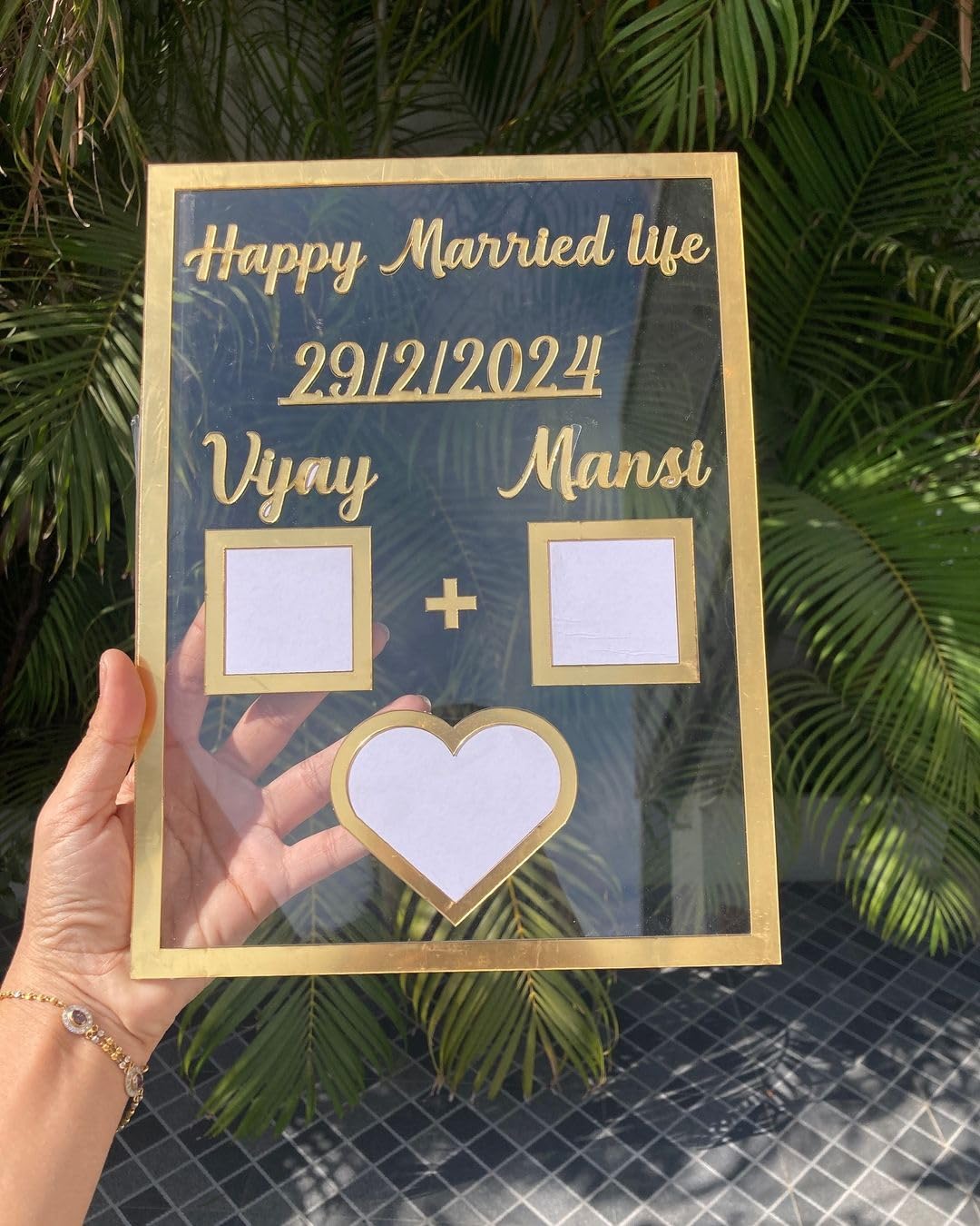 Thumb Impression Wedding/Anniversary  Gift