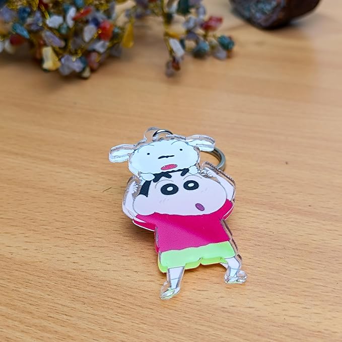 Sinchan Arcylic Keychain