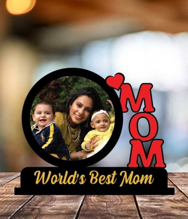 Customized World Best Mom Table Top frame