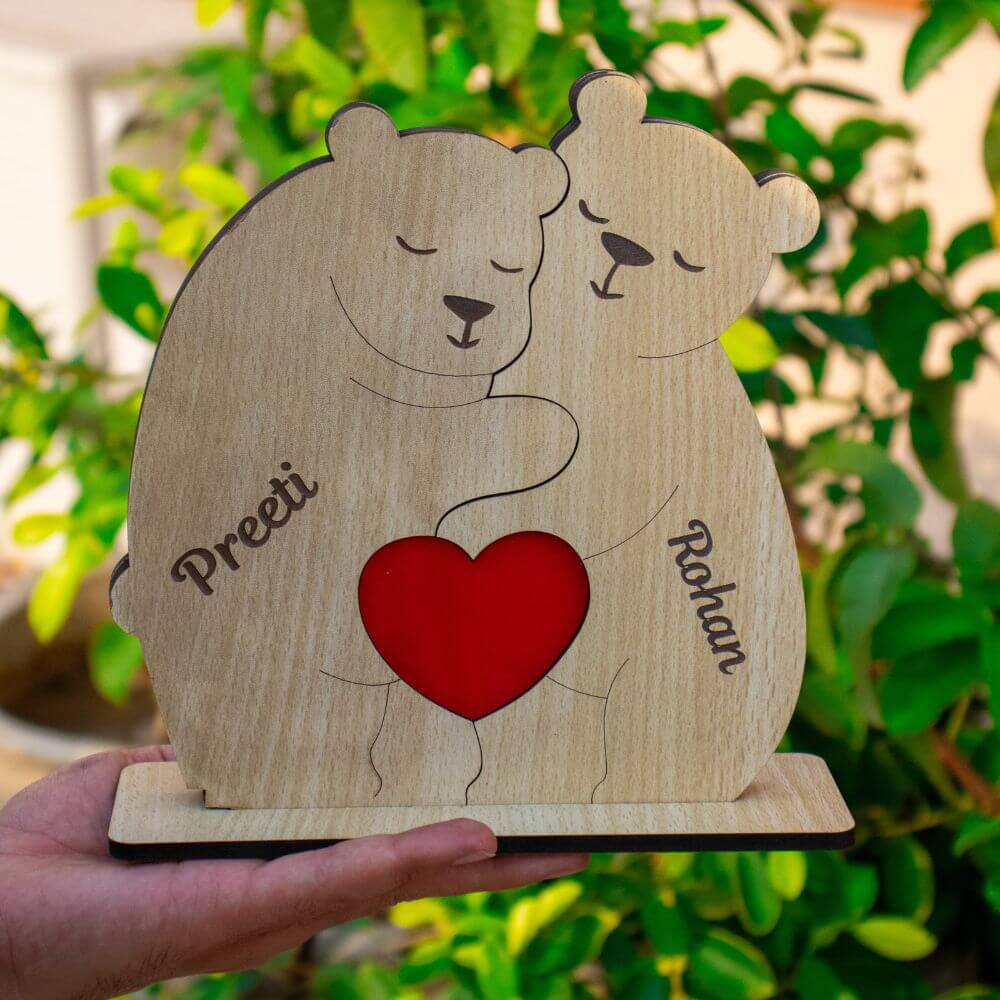 Personalized Bear Puzzle Table top