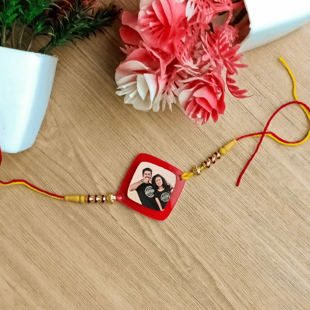 Customized Photo Rakhi for your brother