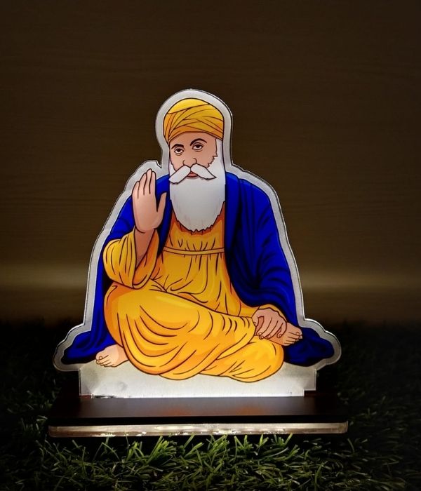 Customized wahe guru UV Printed led frame