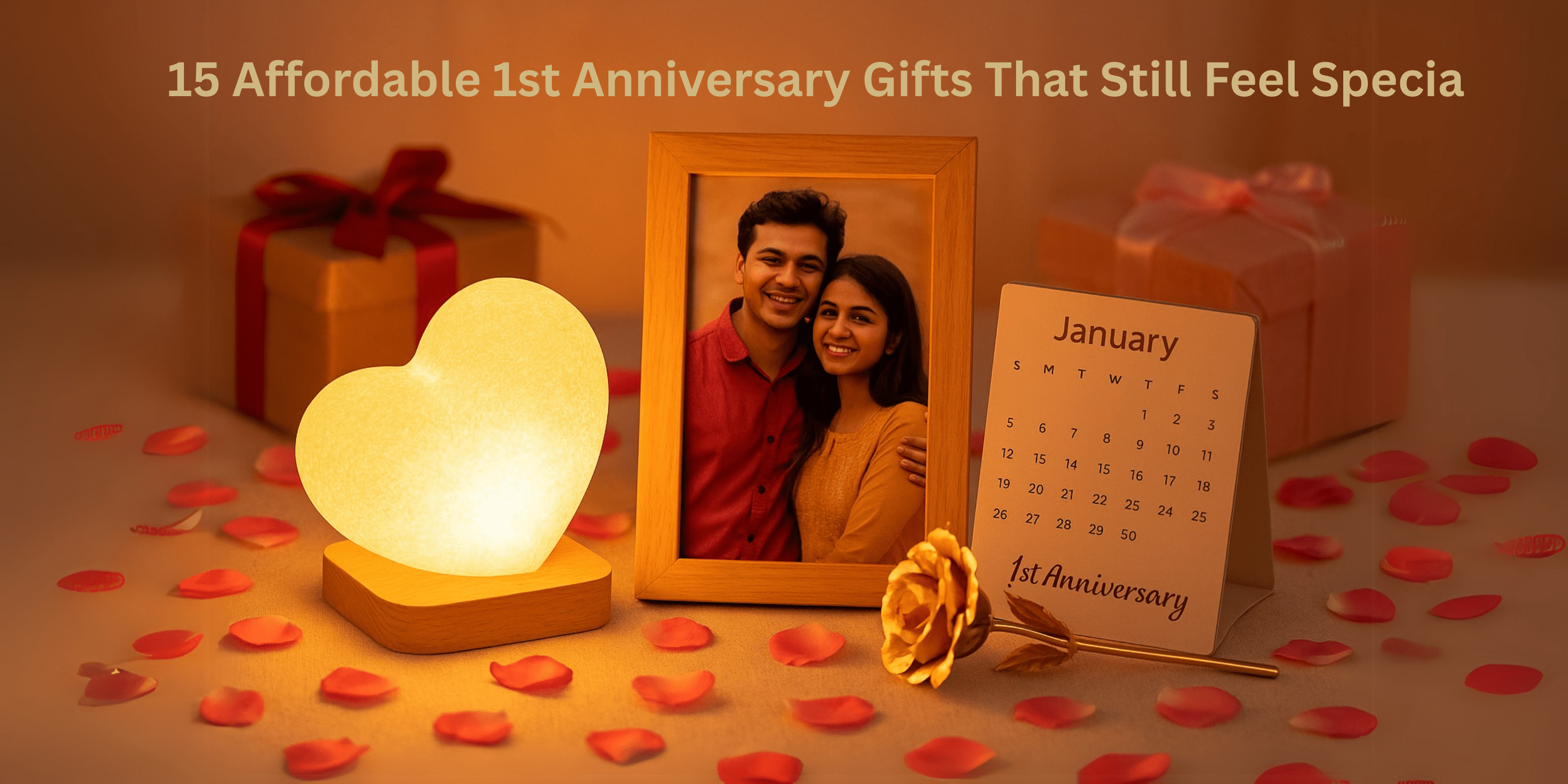 15 Affordable 1st Anniversary Gifts That Still Feel Specia