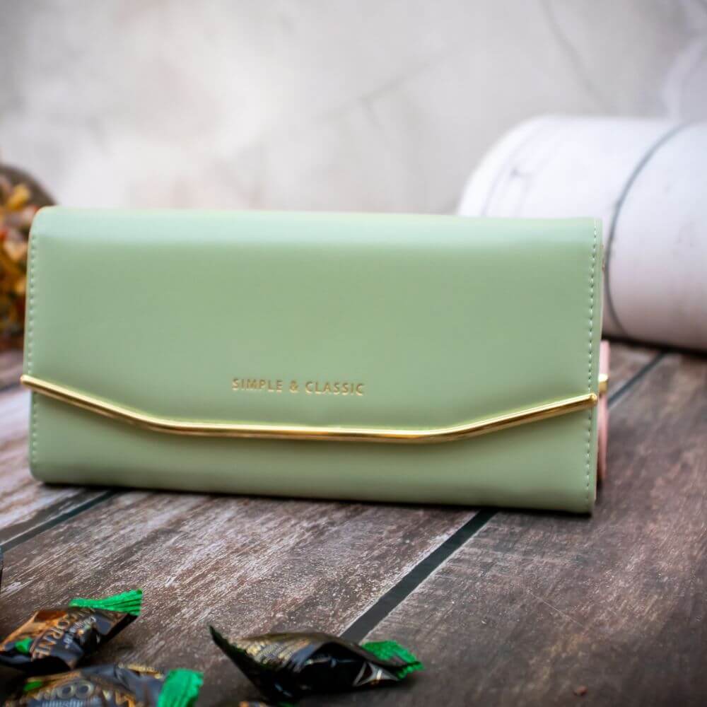 Personalized Vegan Leather Photo Wallet for Mom